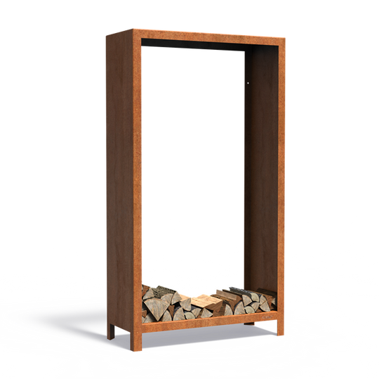 Vedoppbevaring i cortenstål