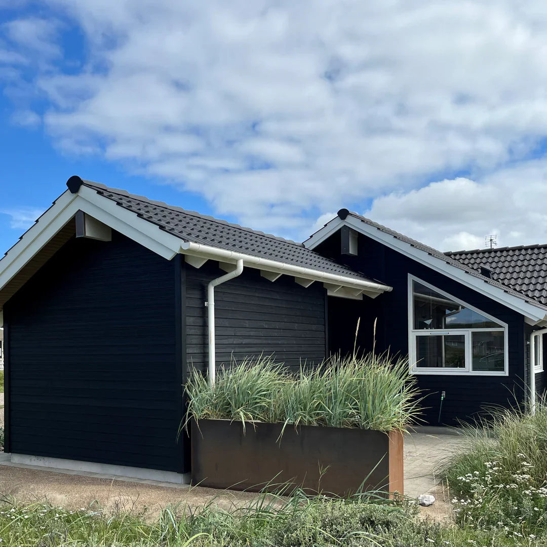 Spesialmål: Plantekasse uten bunn i 6 mm cortenstål – eksklusiv modell