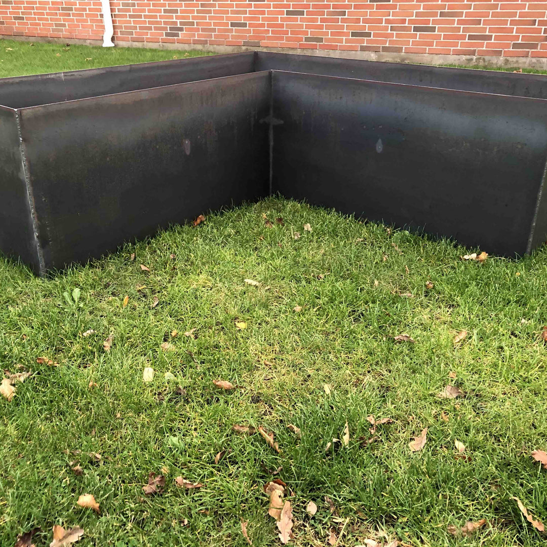 Hjørne-/vinkelplantekasse