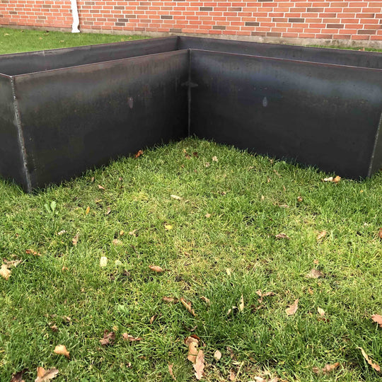 Hjørne-/vinkelplantekasse