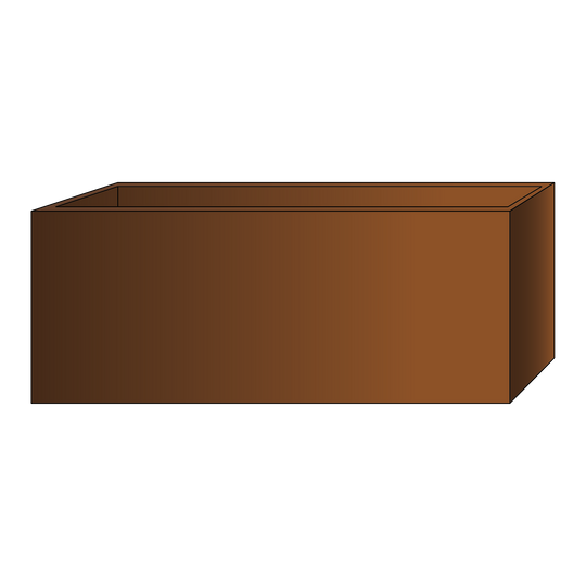 Spesialmål: Plantekasse med bunn