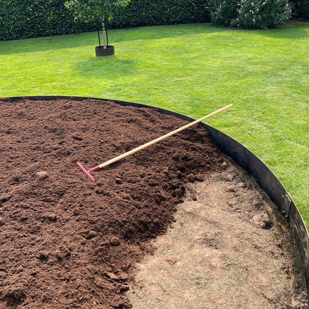 Spesialmål: Bedkant 2 mm cortenstål