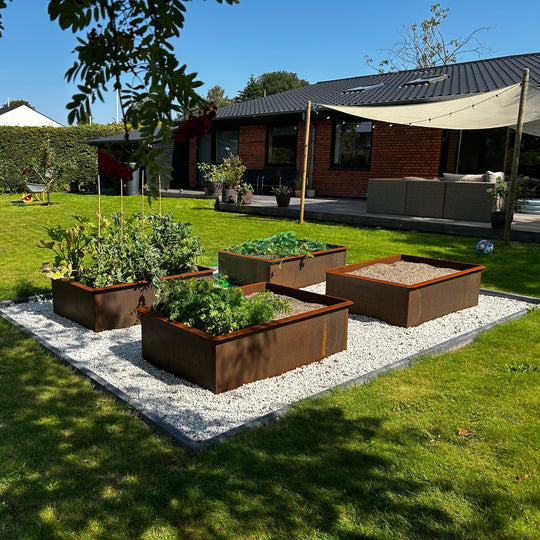 Plantekasse, pallrammemodell