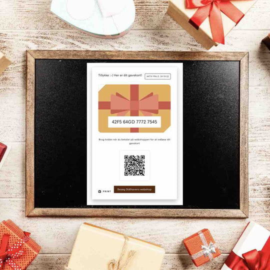 Gavekort til Stålhagen